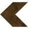 Ekena Millwork 13 3/4"W x 12"H x 3/4"D Vintage Farmhouse 5 1/2" Chevron, Barnwood Decor Collection, Pebble Grey DECR13X12X075CHVPG - alternate 3
